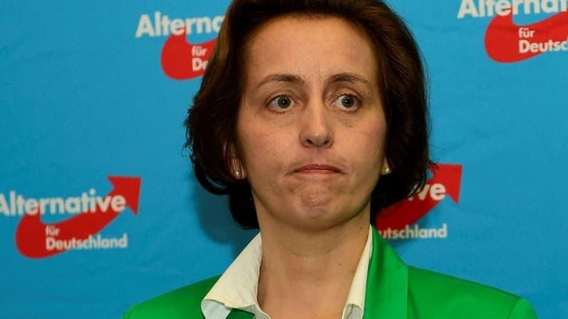 Beatrix von Storch, une des responsables du parti allemand Afd, ayant affirmé que l'islam n'est pas compatible avec la Constitution allemande.