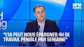  "L'IA peut nous épargner 4h de travail pénible par semaine"  