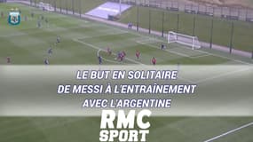 Le but en solitaire de Messi à l'entraînement avec l'Argentine
