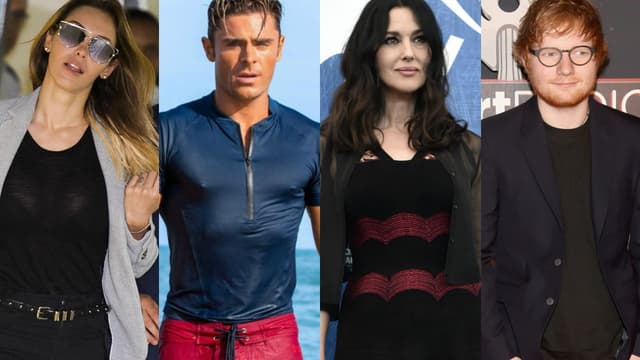 Nabilla Benattia, Zac Efron, Monica Bellucci et Ed Sheeran ont fait l'actualité cette semaine