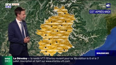 Météo Alpes du Sud: journée ensoleillée et ciel légèrement voilé ce mardi, 24°C prévus à Gap