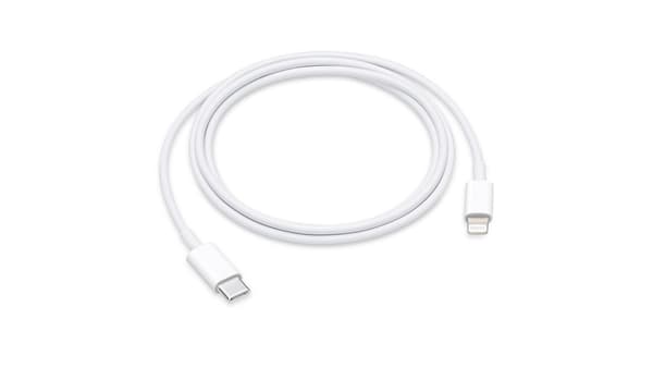 Le câble d'iPhone vendu par Apple Le câble d'iPhone vendu par Apple