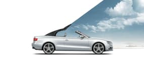 Une publicité pour l'Audi A5 Cabriolet