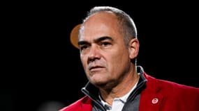 Le président du FC Rouen Iwan Postel le 20 décembre 2024
