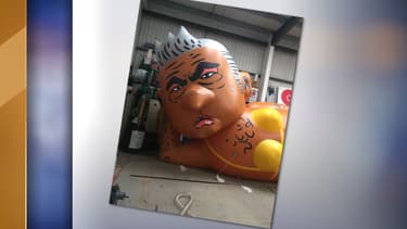 Le ballon anti-Khan volera samedi à Londres.