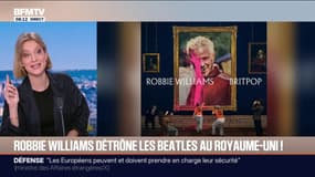 Pour la 16e fois, Robbie Williams se classe n°1 dans les charts au Royaume-Uni avec son album surprise "Britpop" et détrône les Beatles