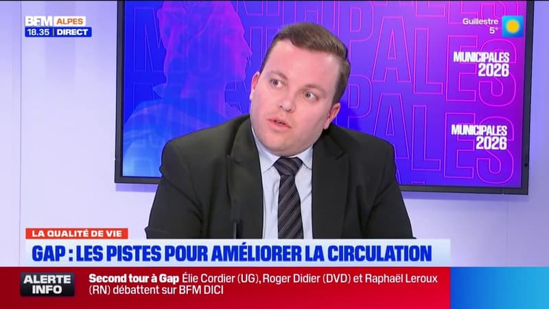 Municipales à Gap: "Nous souhaitons élargir la base horaire des bus le matin et en soirée", détaille Raphaël Leroux, candidat RN