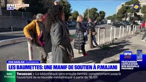 Marseille: manifestation devant les Baumettes en soutien à Priscilla Majani