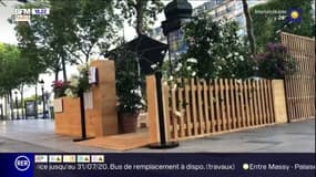 Les nouvelles terrasses végétalisées des Champs-Élysées inaugurées