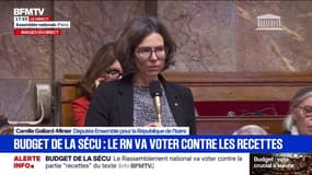 Budget de la Sécurité sociale: Camille Galliard-Minier, députée (Ensemble pour la République) de l'Isère, déclare "qu'ils voteront la première partie du texte"