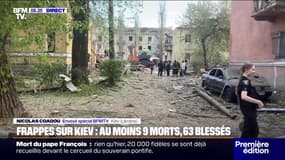 Guerre en Ukraine: des "frappes massives" font au moins 9 morts et 63 blessés