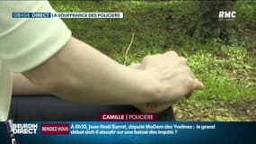 Suicide dans les rangs de la police: "J'ai posé mon arme car je serai capable de faire une connerie" témoigne Camille