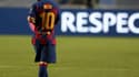 Lionel Messi après Barça-Bayern