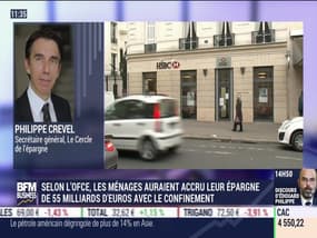 Philippe Crevel (Cercle de l'épargne) : Selon l'OFCE, les ménages auraient accru leur épargne de 55 milliards d'euros avec le confinement - 28/04