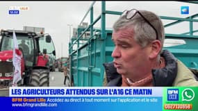 Mobilisation des agriculteurs: l'autoroute A16 en partie bloquée près de Calais