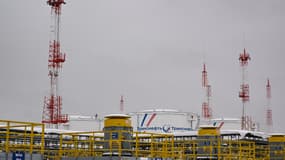 Un parc de réservoirs de carburant du géant russe des oléoducs Transneft, en décembre 2023.
