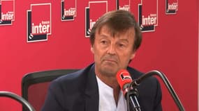 Nicolas Hulot mardi 28 août 2018.