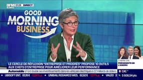 Laurence Peyraut (Vice-Présidente d'Entreprise et Progrès): "C'est la première fois que nous montrons les caractéristiques qui permettent de booster la performance" d'une entreprise