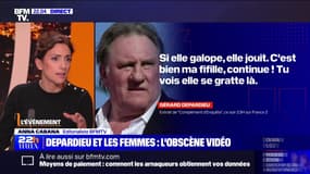 Depardieu et les femmes : l'obscène vidéo - 07/12