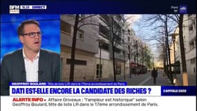 "Rachida Dati est un produit de la méritocratie républicaine", souligne Geoffroy Boulard, candidat LR dans le 17e arrondissement.