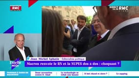 Macron renvoie le RN et la NUPES dos à dos : choquant ? - 15/06