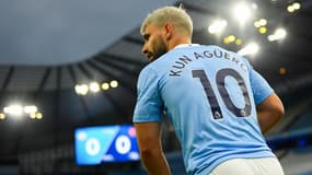 Sergio Agüero vers la fin du voyage avec Manchester City
