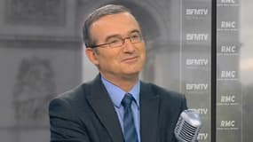Le député UMP Hervé Mariton sur le plateau de BFMTV le 22 mai 2013