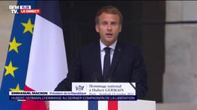 Emmanuel Macron rend hommage au dernier Compagnon de la Libération: "La vie d'Hubert Germain est une anthologie d'engagement et de courage"