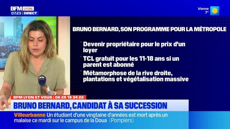 BFM Lyon et Vous: les programmes de Véronique Sarselli et de Bruno Bernard pour la métropole