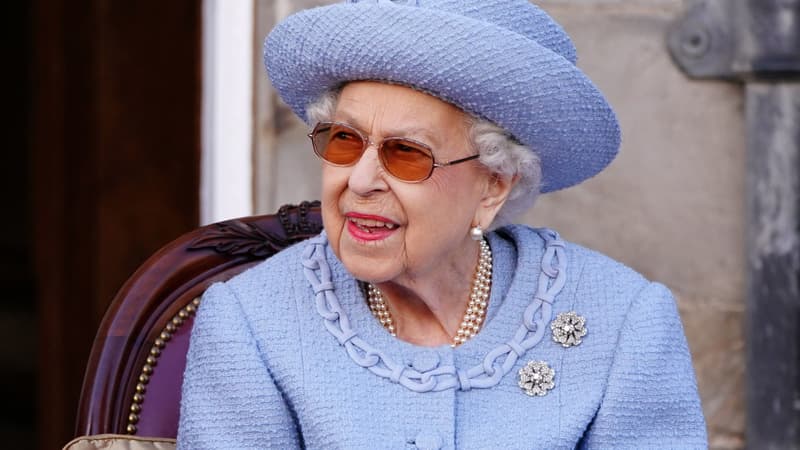 Elizabeth II lors de l'une de ses dernières apparitions publiques en date, le 30 juin. 