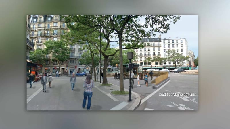 Le réaménagement de la place Gambetta va laisser plus de place aux piétons et cyclistes.