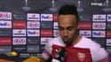 Ligue Europa - Aubameyang : "On espère qu'Alexandre Lacazette a gardé un but pour le match retour"