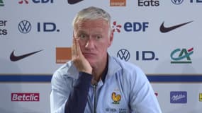 "On l'a fait sans souci": Didier Deschamps évoque le déplacement de l'équipe de France en train jusqu'à Metz
