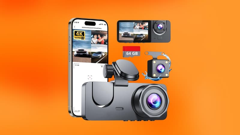Elle passe sous les 42 euros : cette dashcam est un classique
