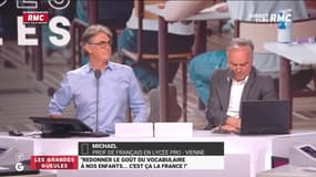 "Redonner le goût du vocabulaire à nos enfants... C'est ça la France !" - 16/06