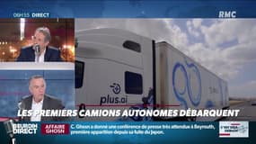 La chronique de Frédéric Simottel : Les premiers camions autonomes débarquent - 09/01