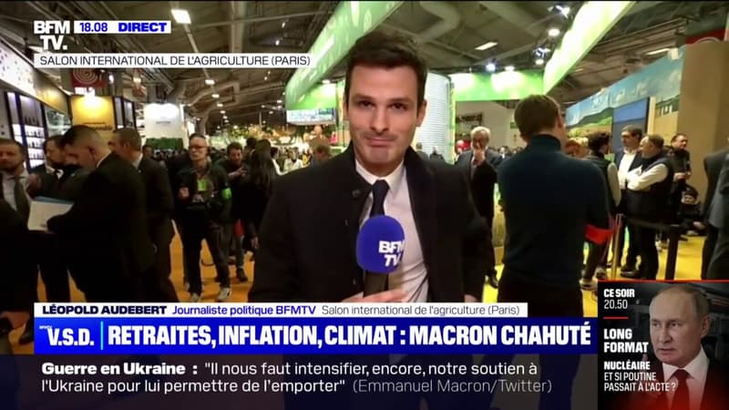 Emmanuel Macron au Salon de l'agriculture: une visite sous haute sécurité