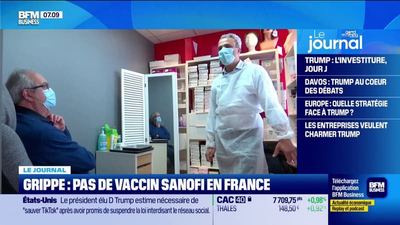 Grippe : pas de vaccin Sanofi en France