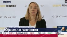 Clotilde Delbos, directrice générale de Renault: "Nous payons le prix de cette politique" de course au volume