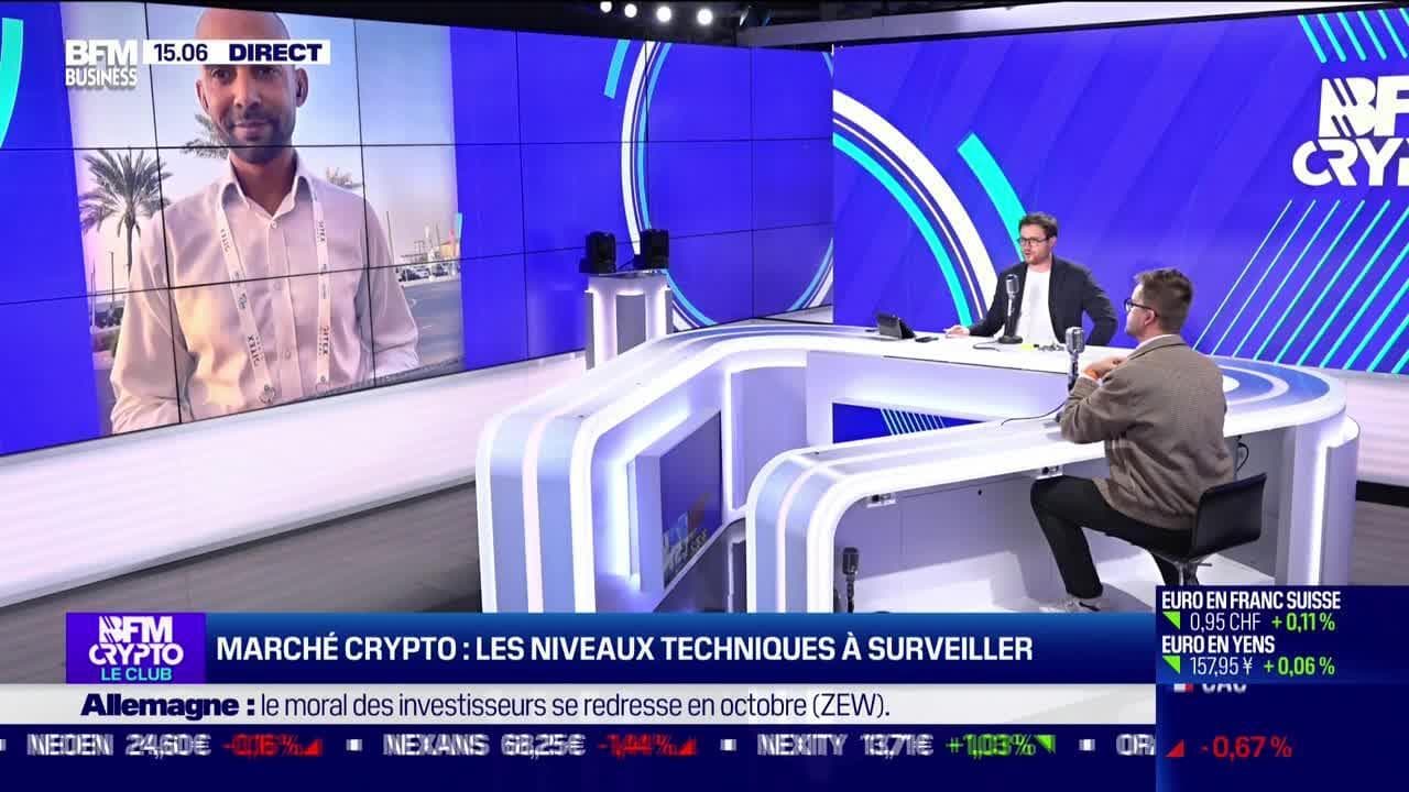 BFM Crypto, le Club : Le Bitcoin a grimpé hier de plus de 2 000 dollars en  quelques minutes - 17/10