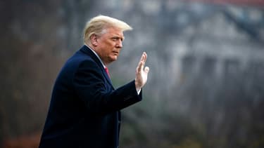 Le président américain Donald Trump le 12 décembre 2020 à Washington