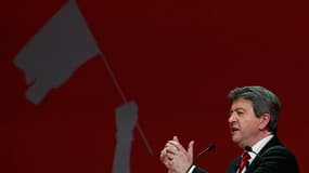 Jean-Luc Mélenchon mardi soir à Lille.