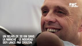 Un relais de 30 km dans les eaux de la Manche : le nouveau défi de Croizon