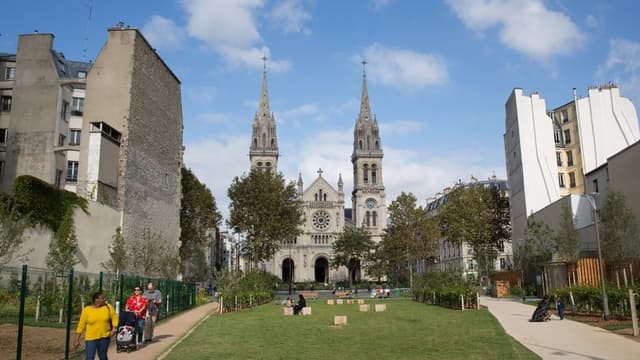Le Jardin Truillot dans le 11e arrondissement de Paris