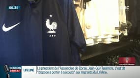 Mondial: le maillot des Bleus en rupture de stock dans certains magasins
