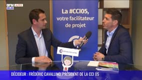 DÉCIDEUR : Frédéric Cavallino président de la CCI 05