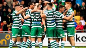 Célébration Shamrock Rovers
