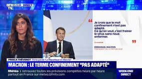 Macron: le terme "confinement" n'est pas adapté - 19/03