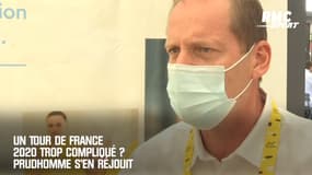 Un Tour de France 2020 trop compliqué ? Prudhomme s'en réjouit