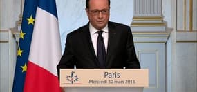Hollande: "J'ai décidé de clore le débat constitutionnel"